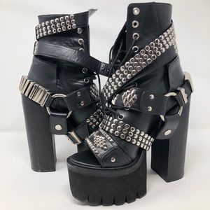 Jeffrey Campbell Studded Mestizo Boot Size 8